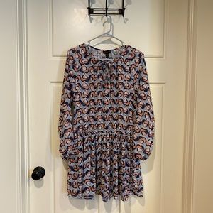 Jerry T Bracelet Sleeves Top Dress Women's Tunic SR 7156 Spade Heart Sz Large